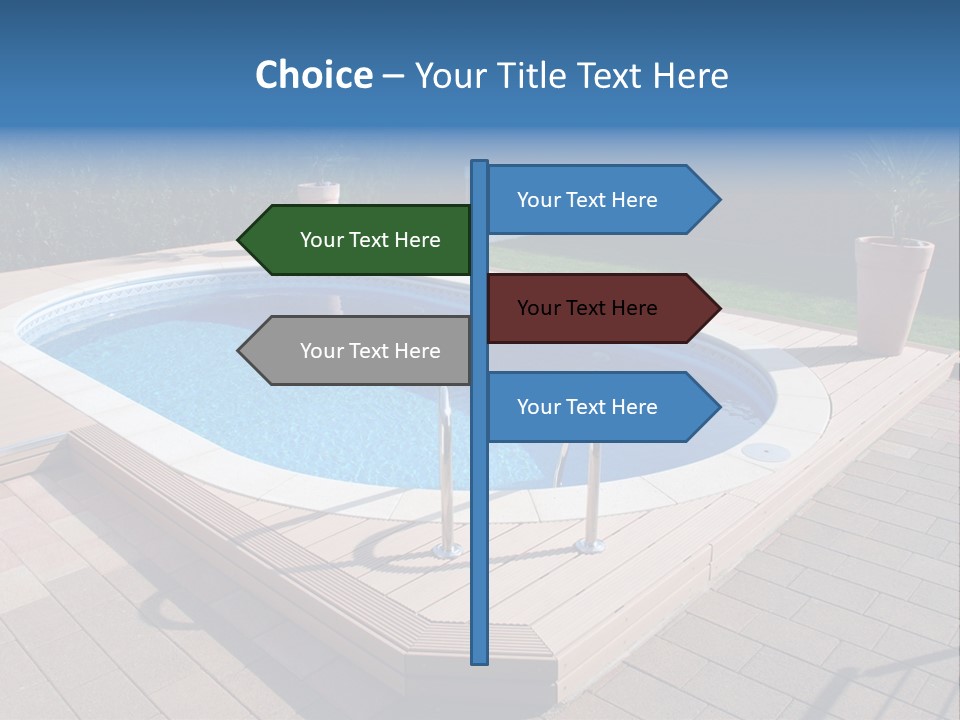 Foil Grass Living Space PowerPoint Template