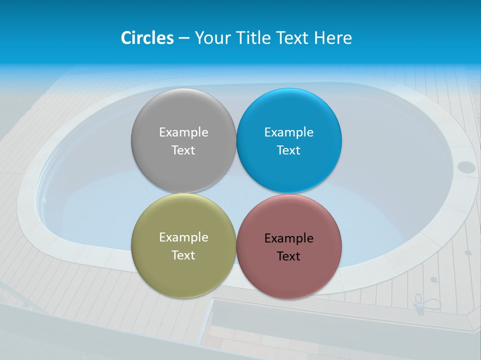 Water Kerb Foil PowerPoint Template