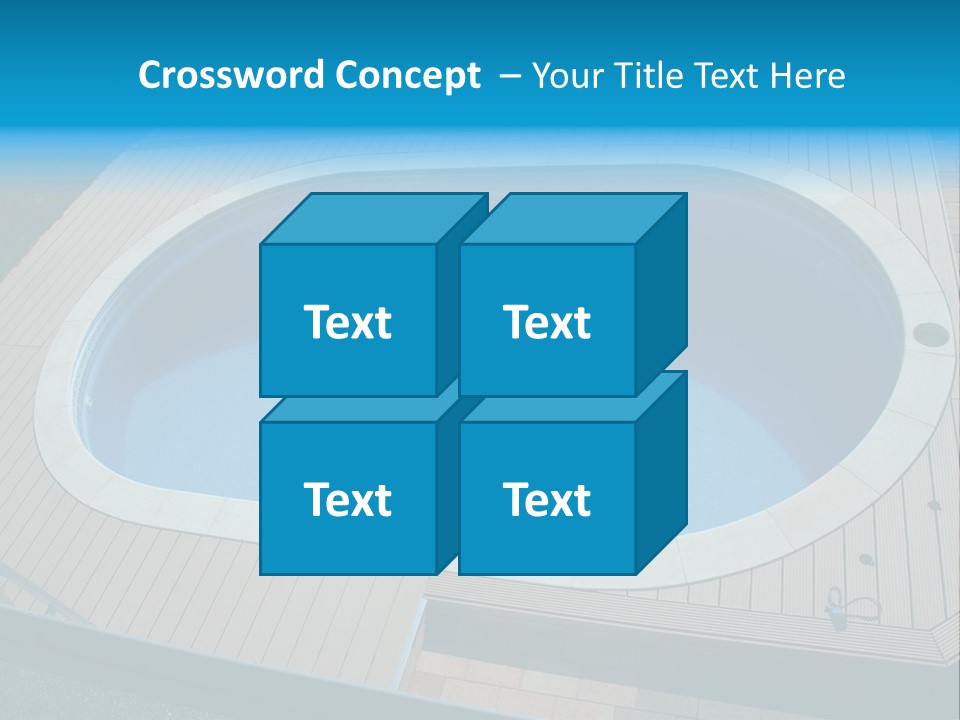 Water Kerb Foil PowerPoint Template