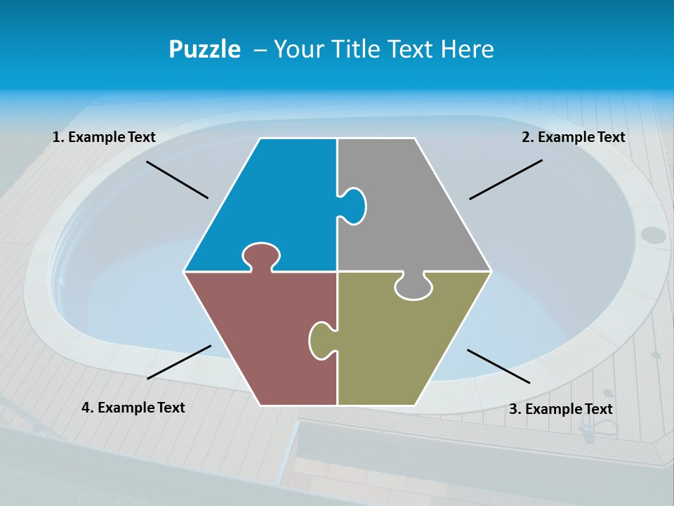 Water Kerb Foil PowerPoint Template