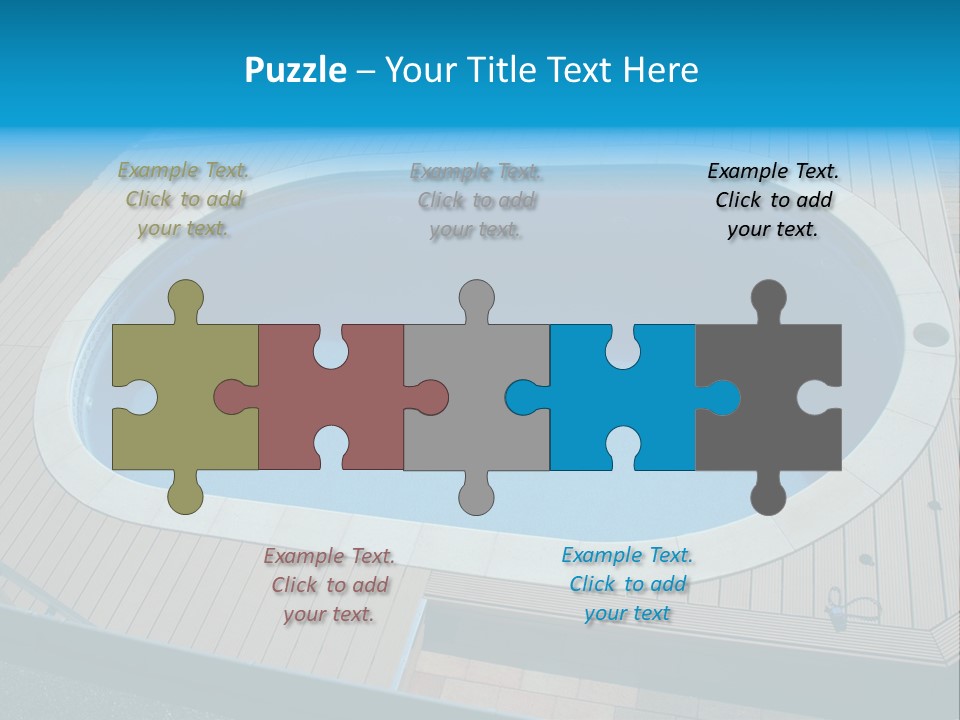 Water Kerb Foil PowerPoint Template