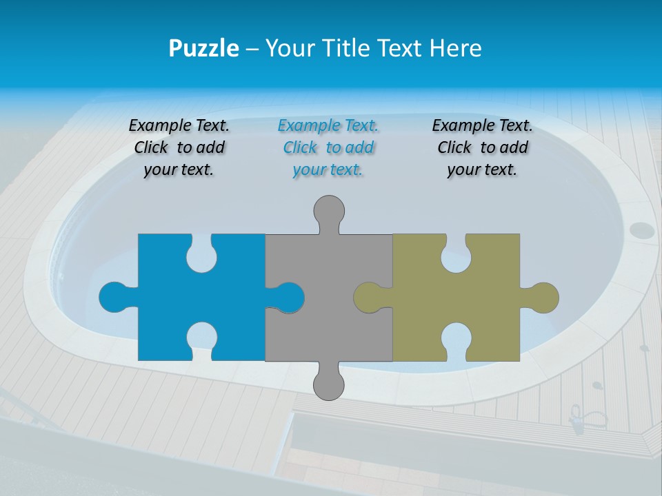 Water Kerb Foil PowerPoint Template