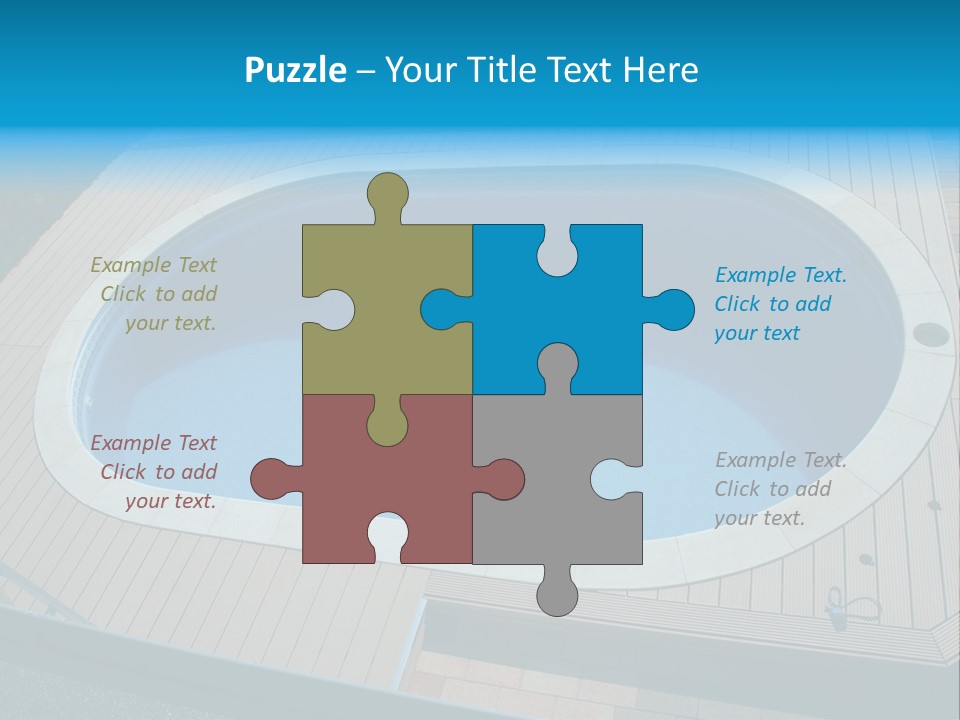 Water Kerb Foil PowerPoint Template