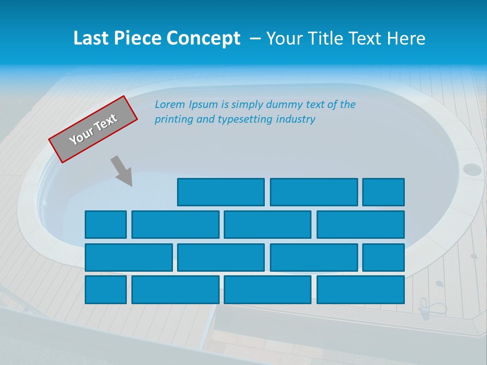 Water Kerb Foil PowerPoint Template