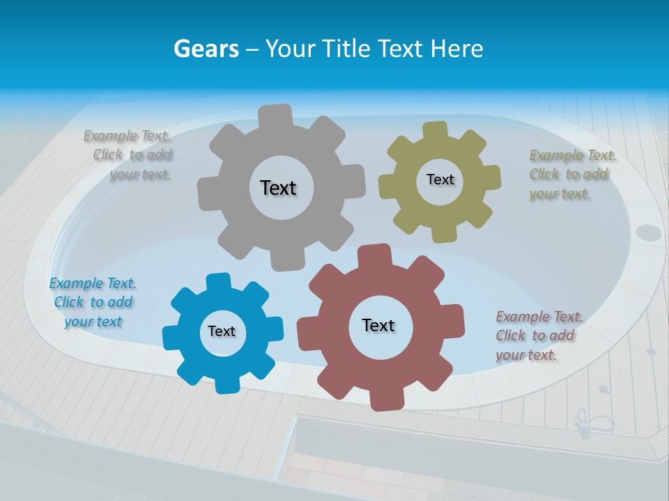 Water Kerb Foil PowerPoint Template