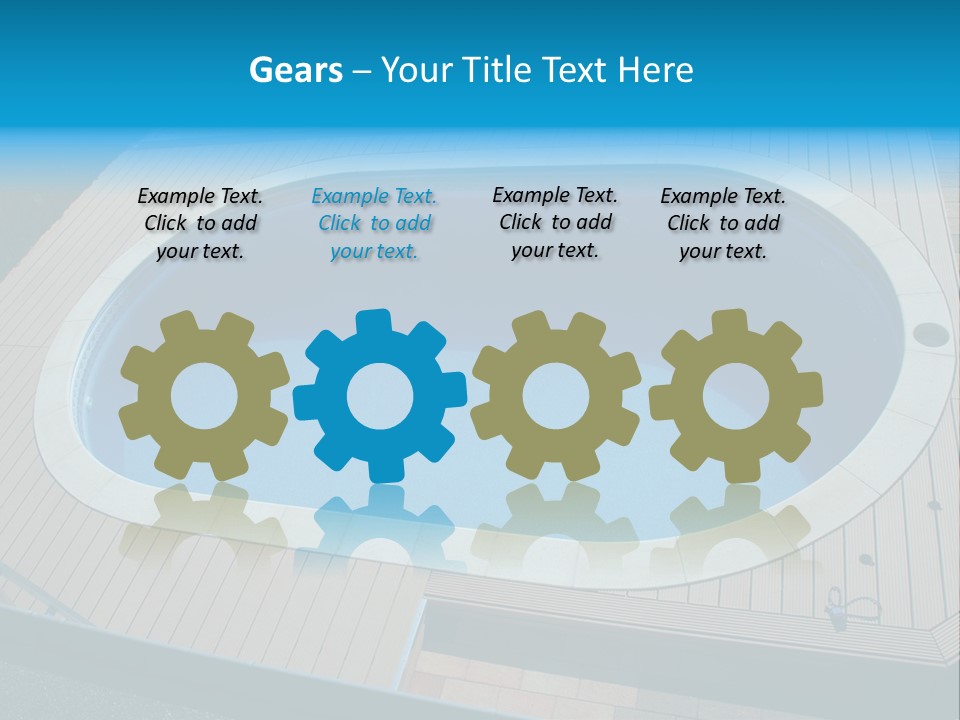 Water Kerb Foil PowerPoint Template