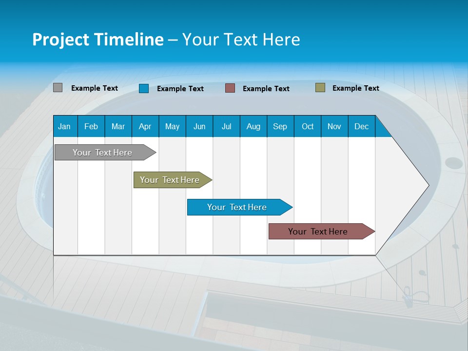 Water Kerb Foil PowerPoint Template