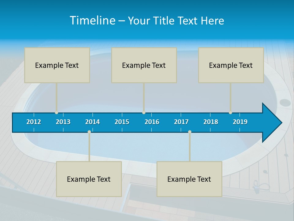Water Kerb Foil PowerPoint Template