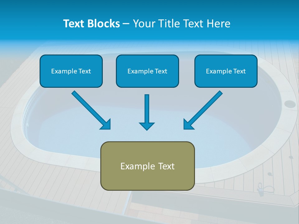 Water Kerb Foil PowerPoint Template