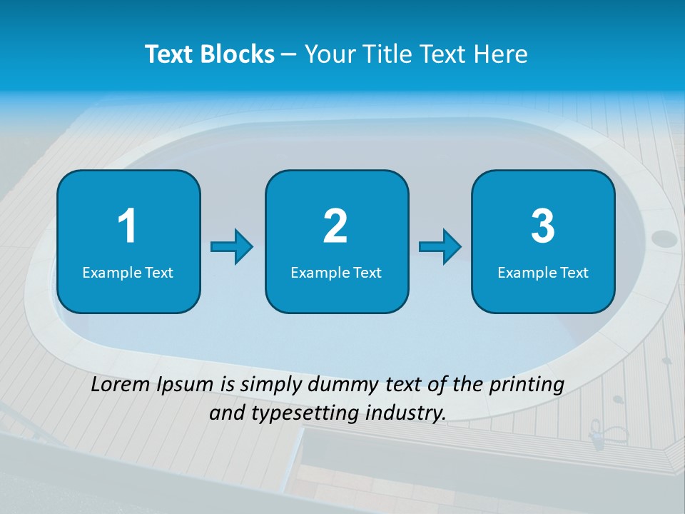 Water Kerb Foil PowerPoint Template