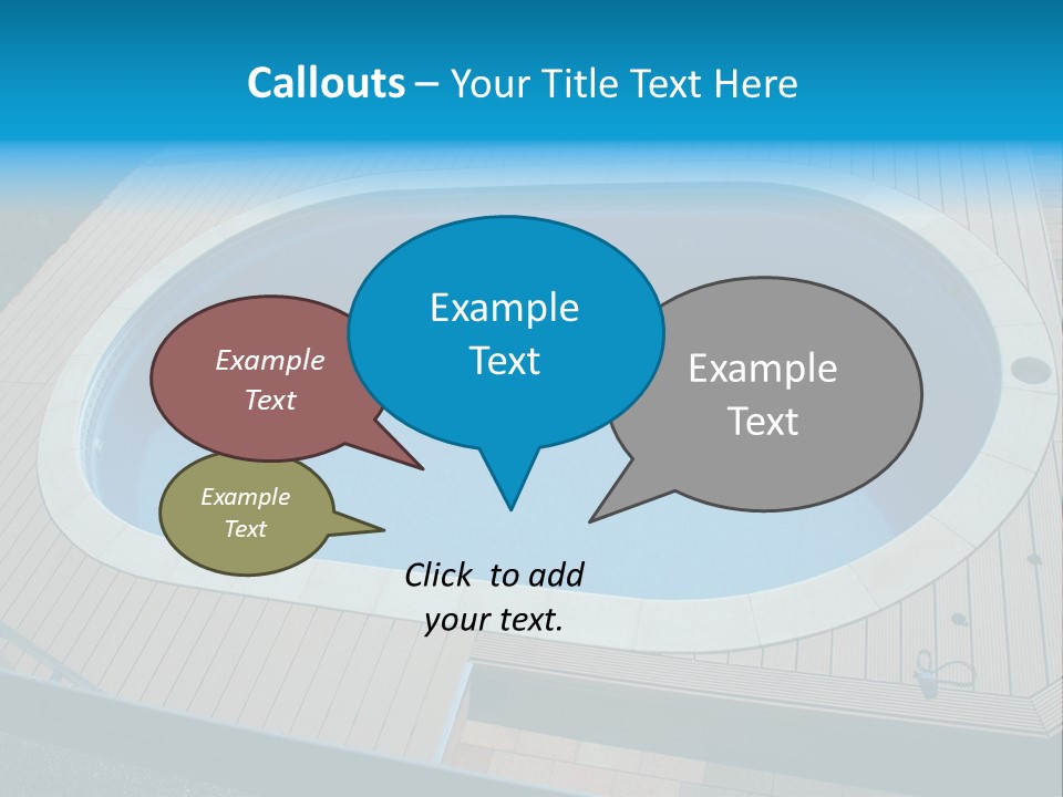 Water Kerb Foil PowerPoint Template