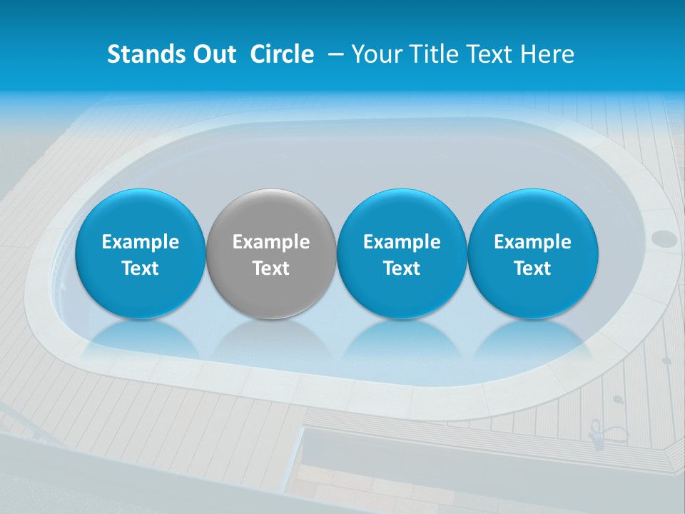 Water Kerb Foil PowerPoint Template