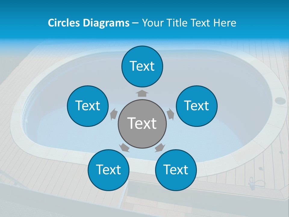 Water Kerb Foil PowerPoint Template