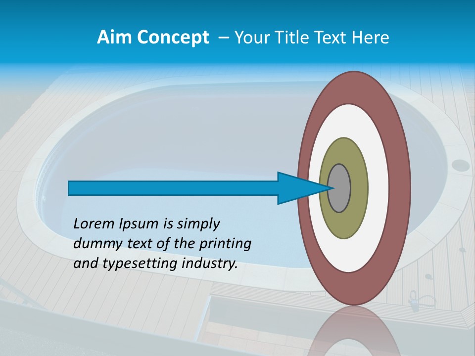 Water Kerb Foil PowerPoint Template