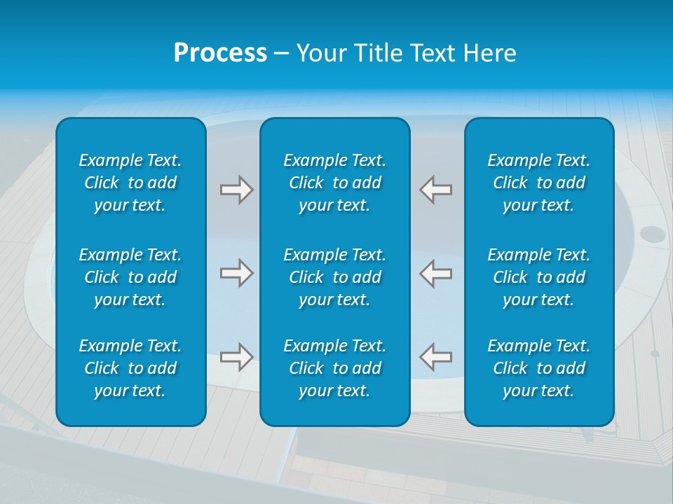 Water Kerb Foil PowerPoint Template
