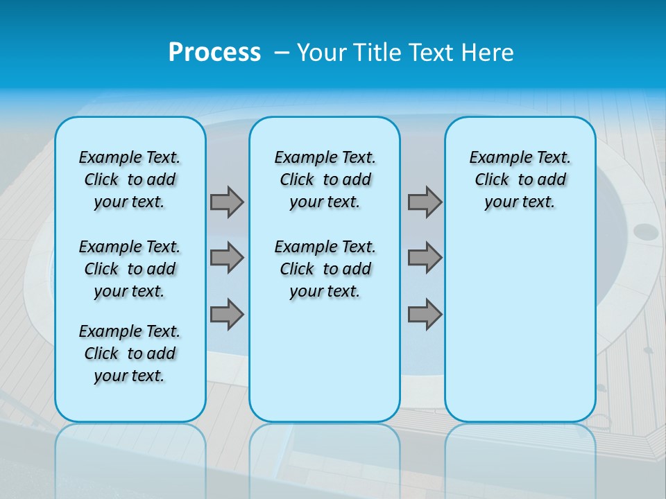 Water Kerb Foil PowerPoint Template