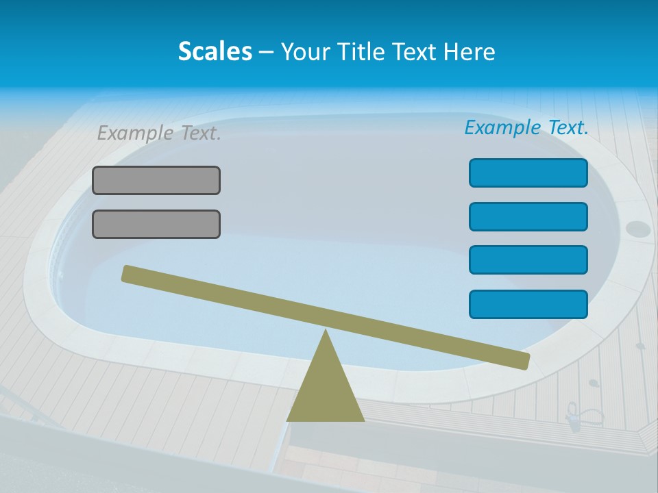Water Kerb Foil PowerPoint Template