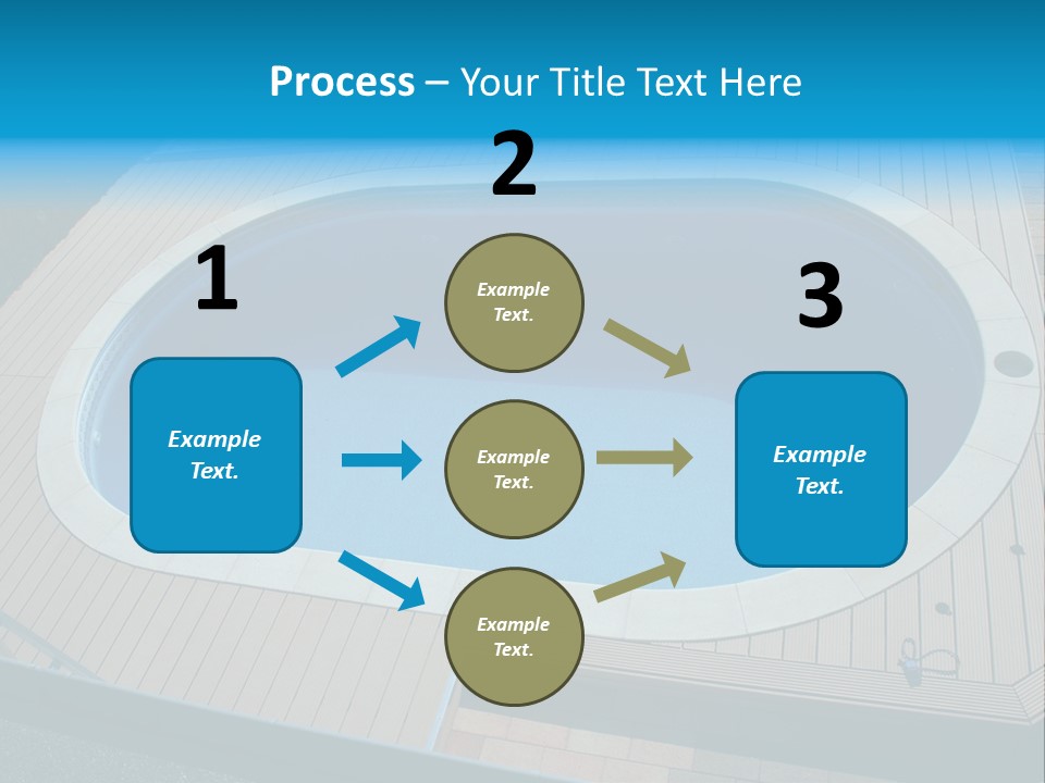 Water Kerb Foil PowerPoint Template