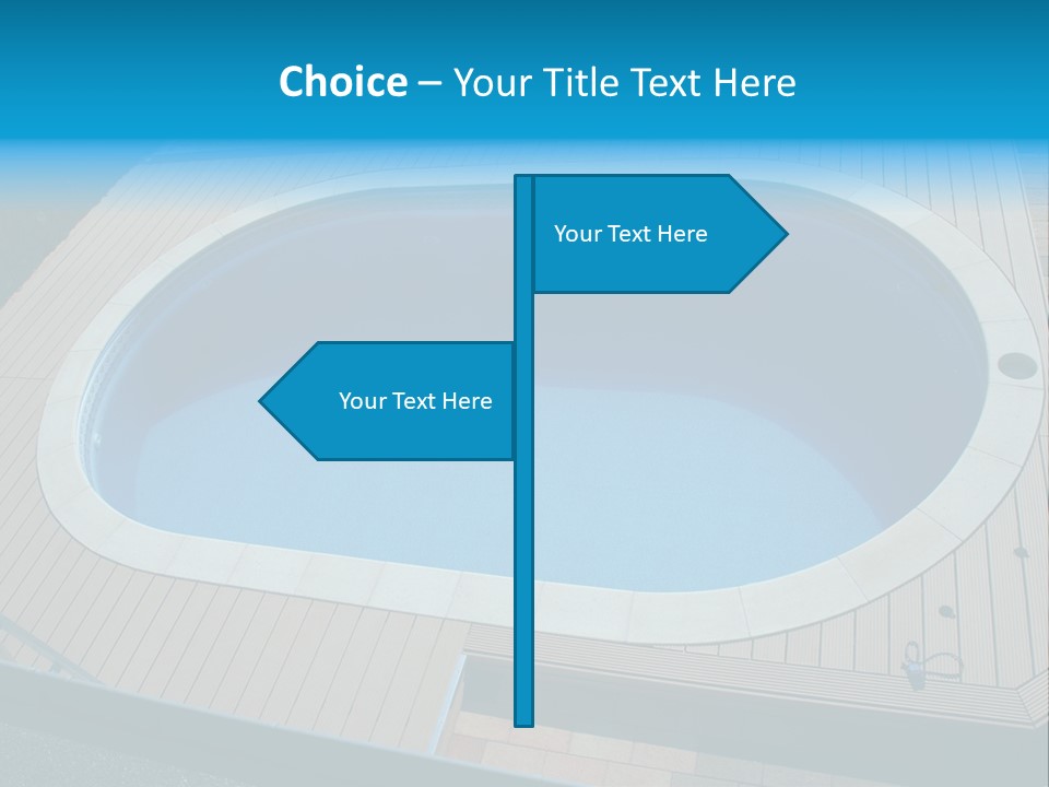Water Kerb Foil PowerPoint Template