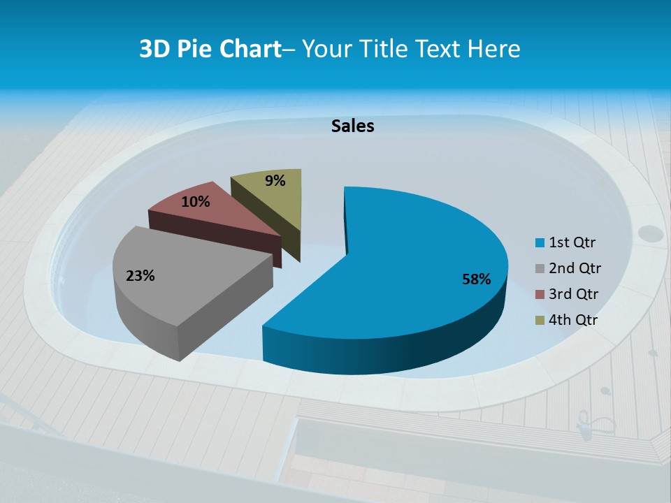 Water Kerb Foil PowerPoint Template