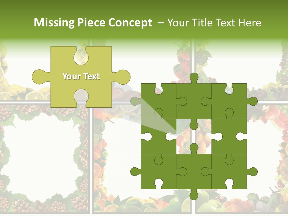 Group Nut Raspberry PowerPoint Template