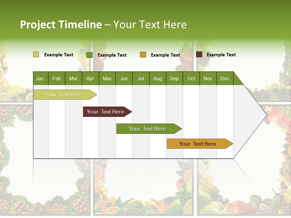Group Nut Raspberry PowerPoint Template