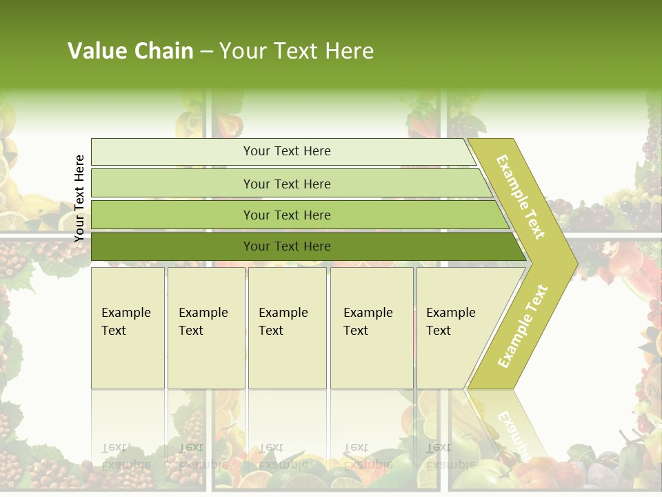 Group Nut Raspberry PowerPoint Template