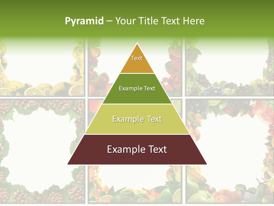 Group Nut Raspberry PowerPoint Template