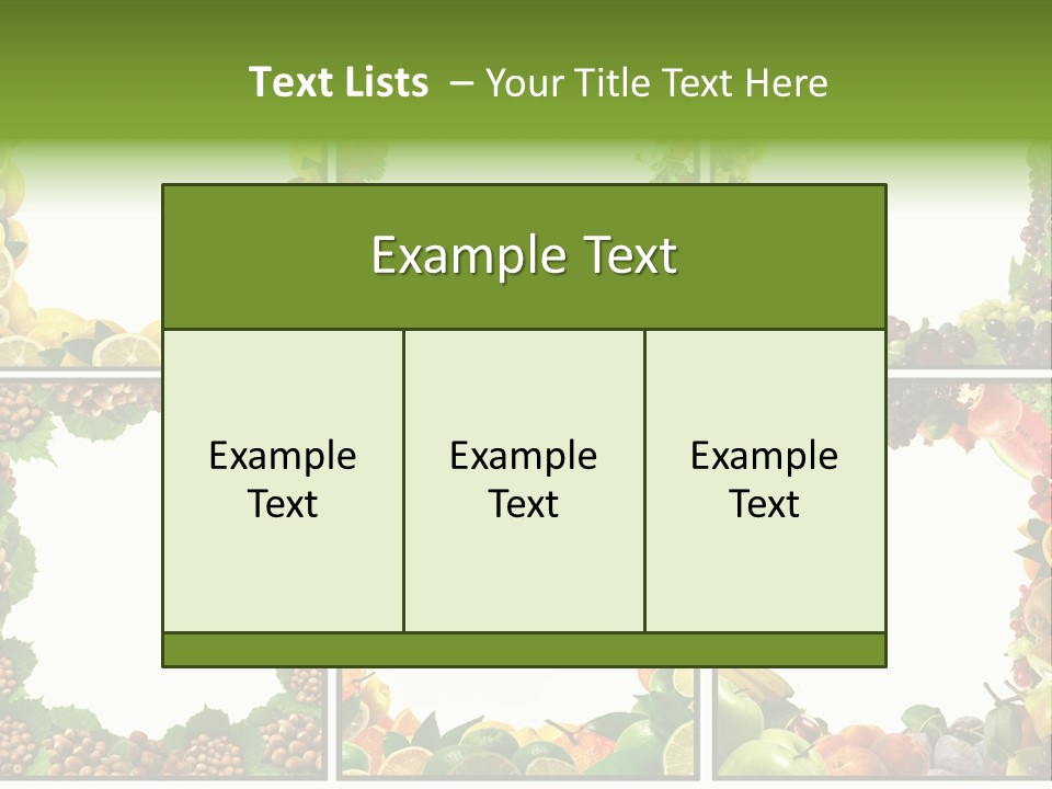 Group Nut Raspberry PowerPoint Template