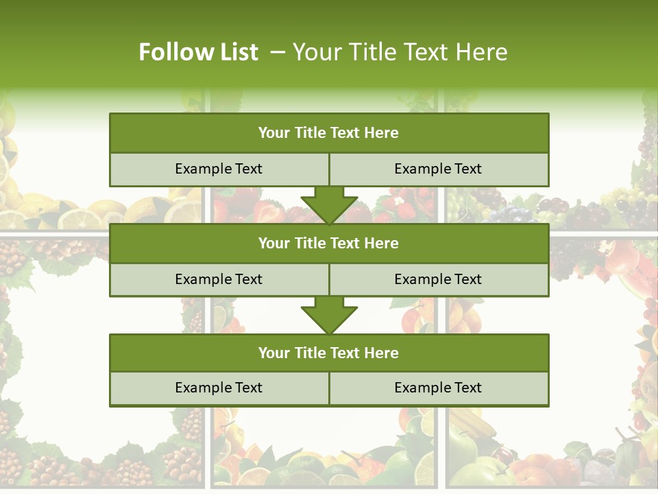 Group Nut Raspberry PowerPoint Template