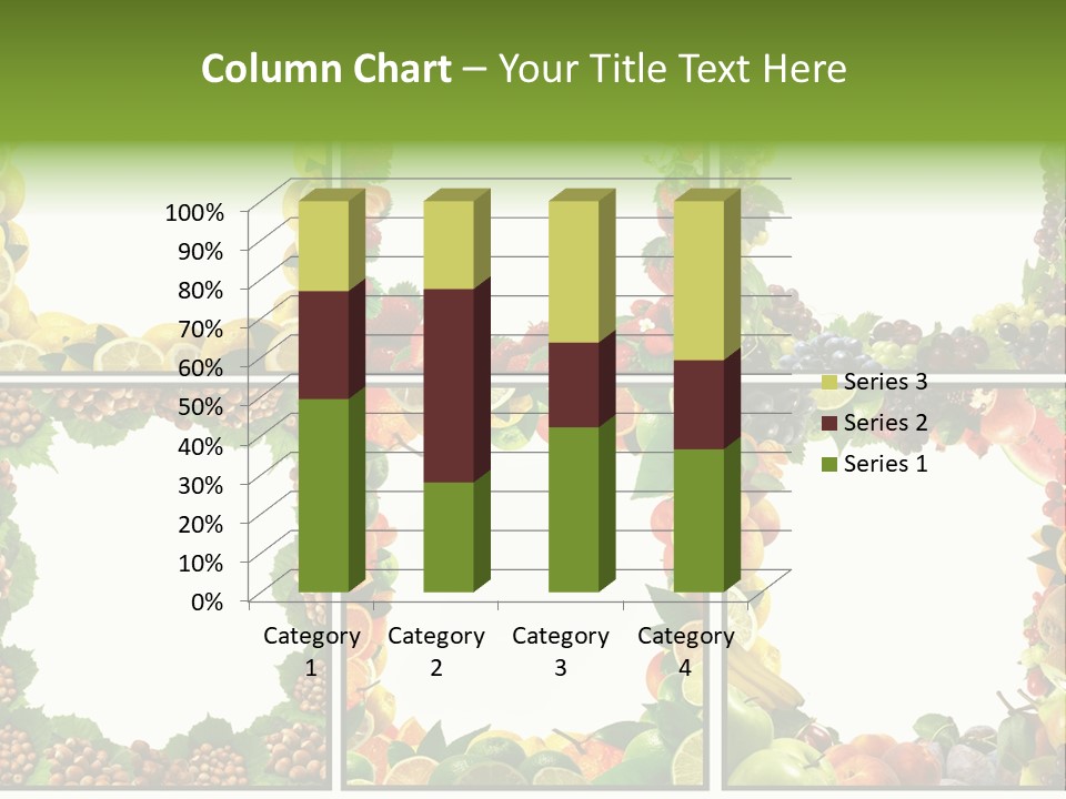 Group Nut Raspberry PowerPoint Template