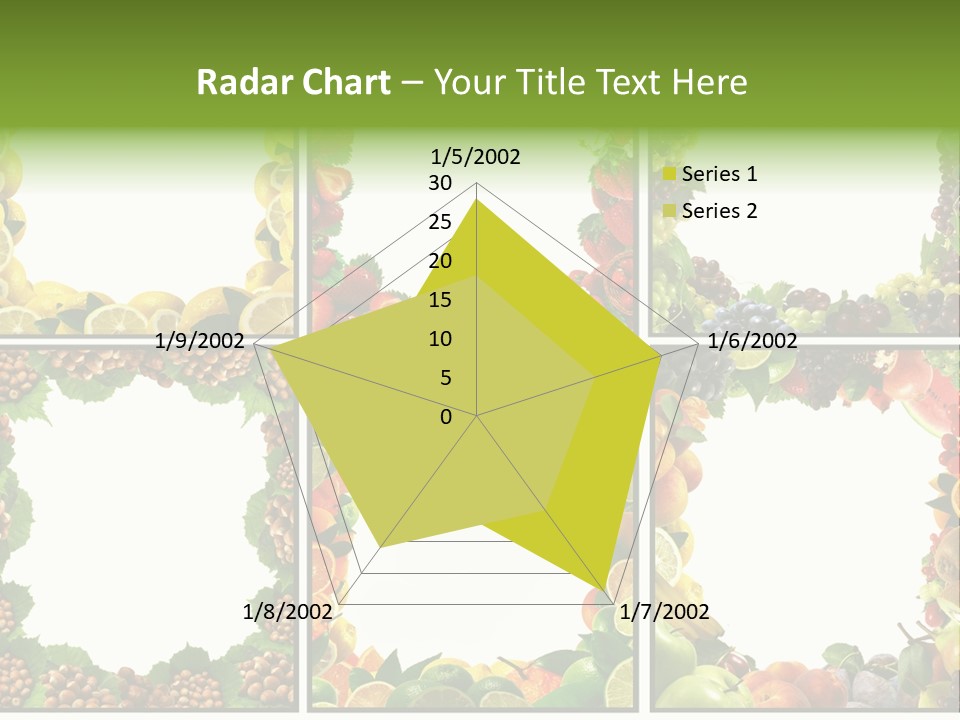 Group Nut Raspberry PowerPoint Template