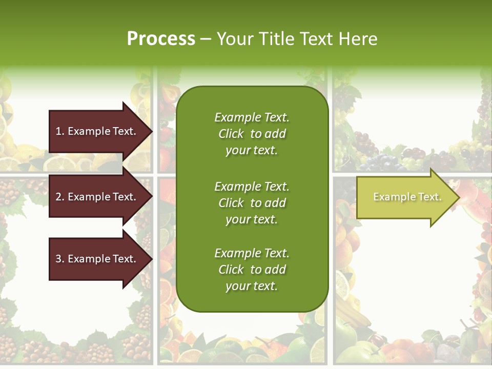 Group Nut Raspberry PowerPoint Template