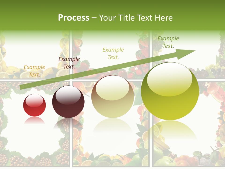 Group Nut Raspberry PowerPoint Template