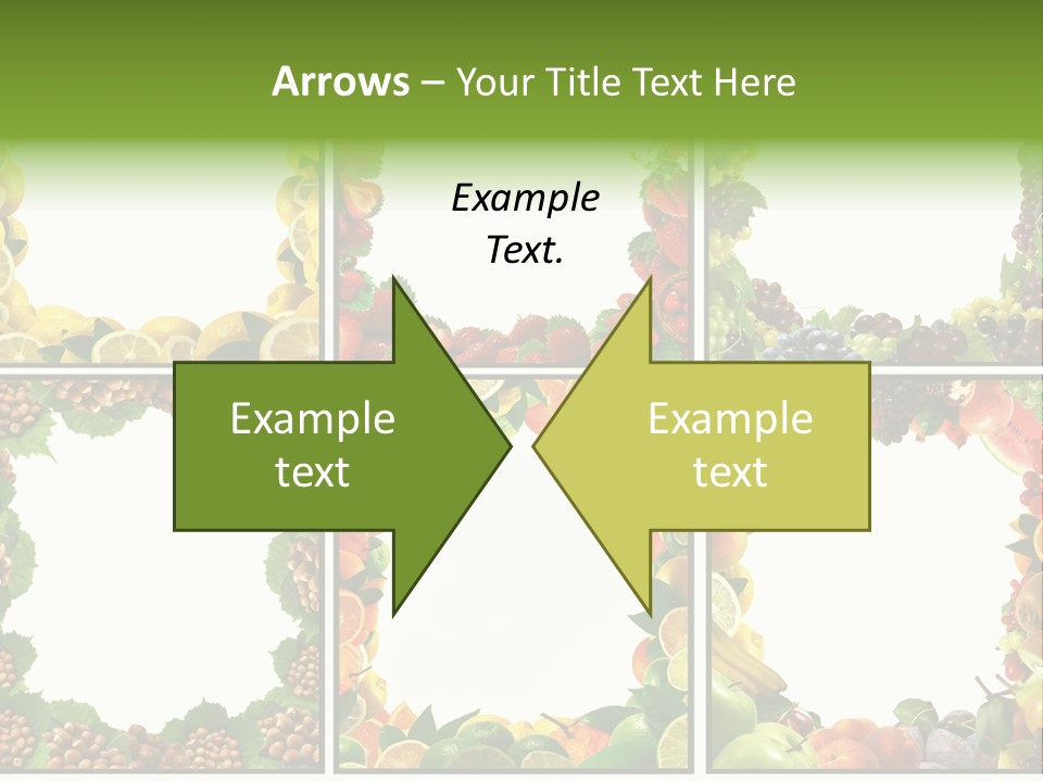 Group Nut Raspberry PowerPoint Template