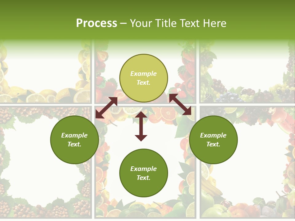 Group Nut Raspberry PowerPoint Template