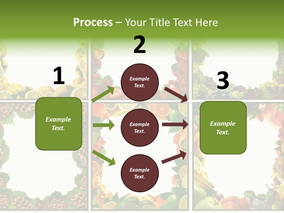 Group Nut Raspberry PowerPoint Template