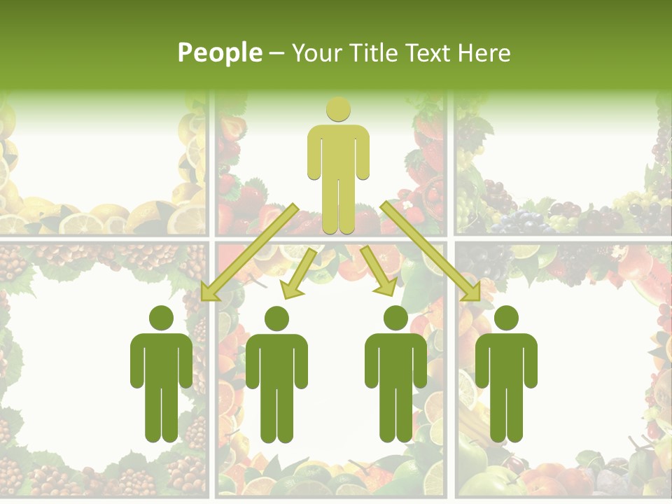 Group Nut Raspberry PowerPoint Template