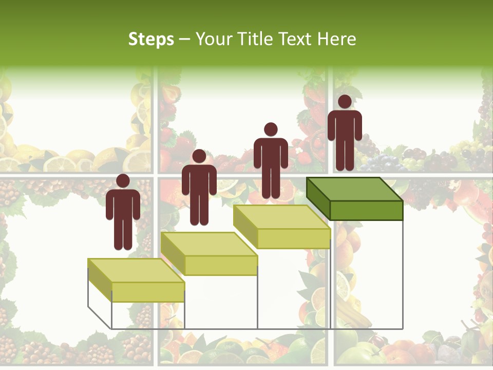 Group Nut Raspberry PowerPoint Template