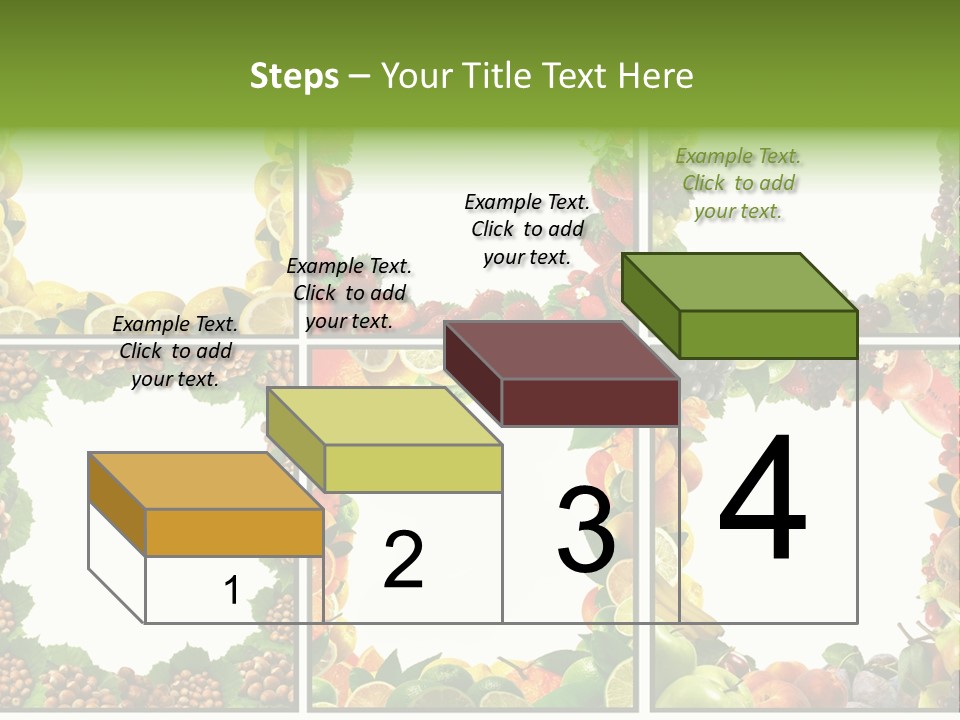 Group Nut Raspberry PowerPoint Template