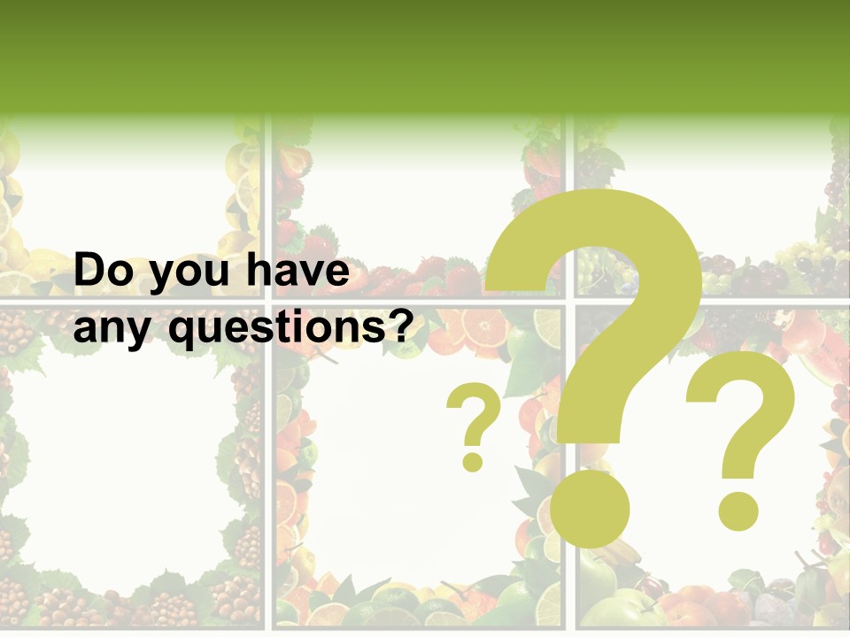 Group Nut Raspberry PowerPoint Template