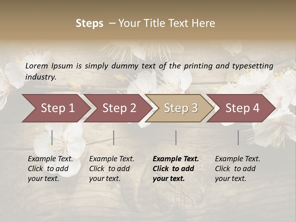 Summer Spring Focus PowerPoint Template