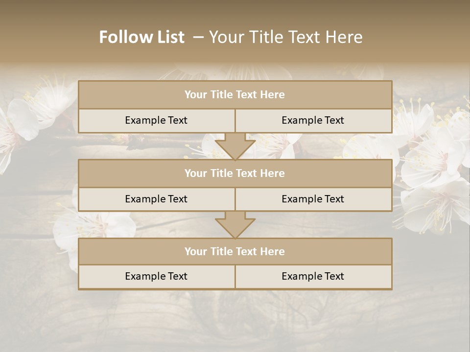 Summer Spring Focus PowerPoint Template