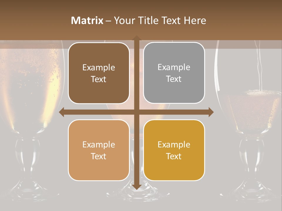 Drink Bar Foam PowerPoint Template