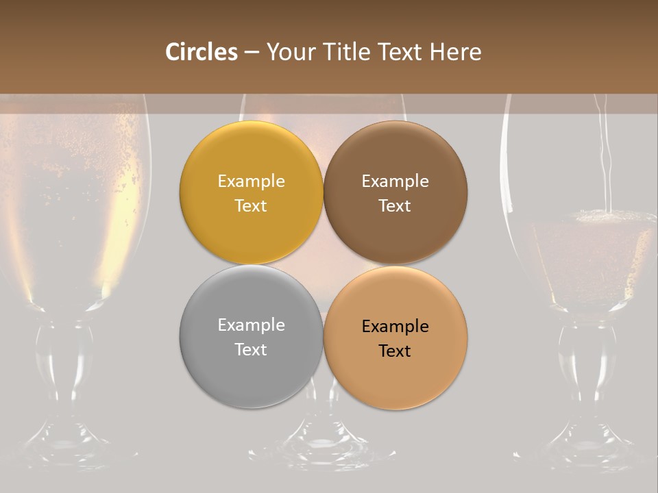 Drink Bar Foam PowerPoint Template