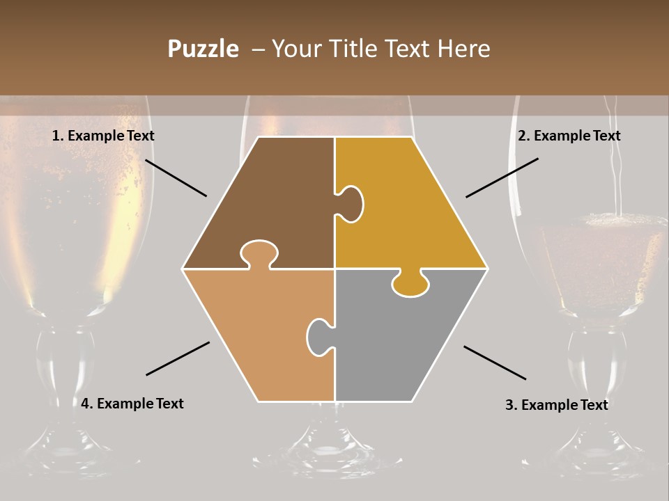 Drink Bar Foam PowerPoint Template