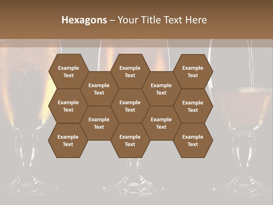 Drink Bar Foam PowerPoint Template