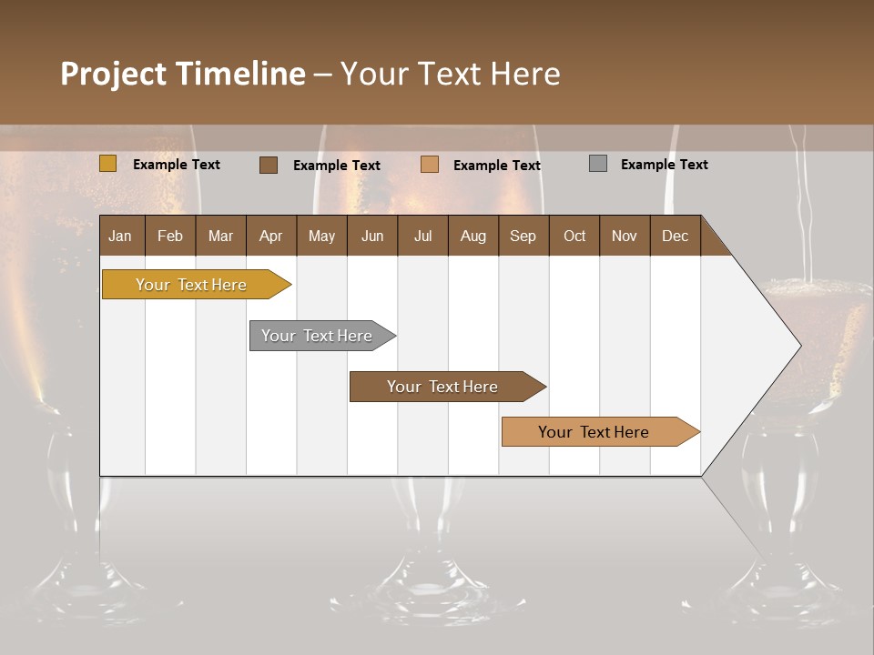 Drink Bar Foam PowerPoint Template