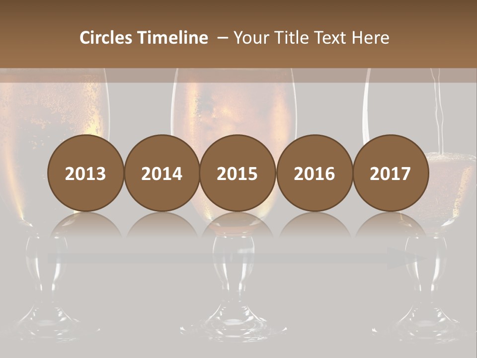 Drink Bar Foam PowerPoint Template