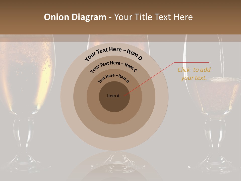 Drink Bar Foam PowerPoint Template